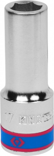 Головка шестигранная с посадкой 3/4" KING TONY 623517M 17 мм, глубокая