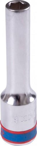 Головка шестигранная с посадкой 1/2" KING TONY 424509M 9 мм глубокая