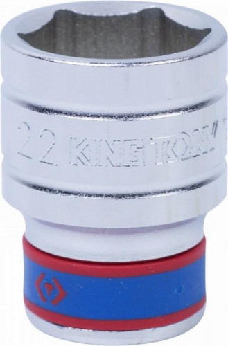 Головка шестигранная с посадкой 1/2" KING TONY 433522М 22 мм 433522M