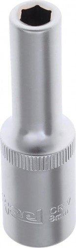 Головка шестигранная с посадкой 1/2" AV Steel AV-520208 8 мм глубокая