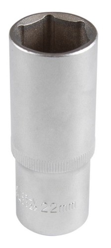 Головка шестигранная с посадкой 1/2" AFFIX AF00140022 торцевая глубокая 22 мм