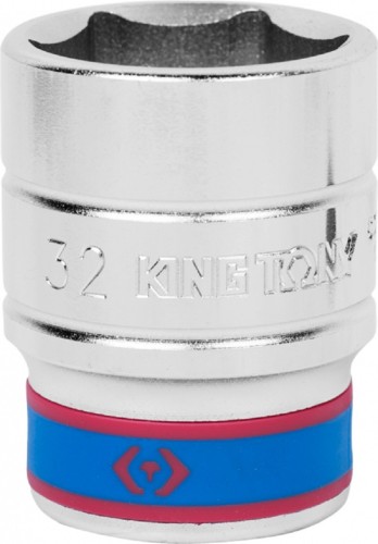 Головка шестигранная с посадкой 3/4" KING TONY 633532М 32 мм 633532M