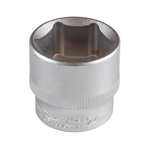 Головка шестигранная с посадкой 3/8" AFFIX AF00030024 торцевая стандартная 24 мм