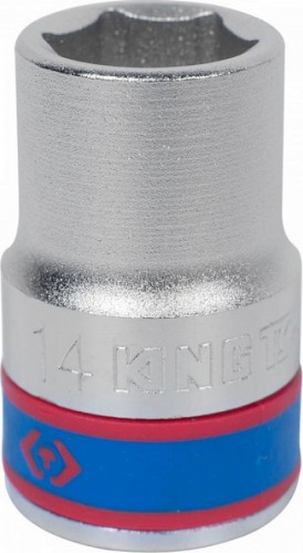 Головка шестигранная с посадкой 1/2" KING TONY 433514М 14 мм 433514M