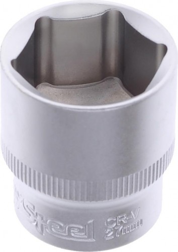 Головка шестигранная с посадкой 1/2" AV Steel AV-520027 27 мм