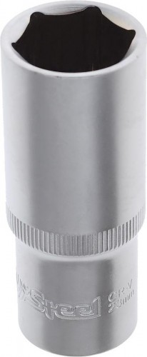 Головка шестигранная с посадкой 1/2" AV Steel AV-520223 23 мм глубокая