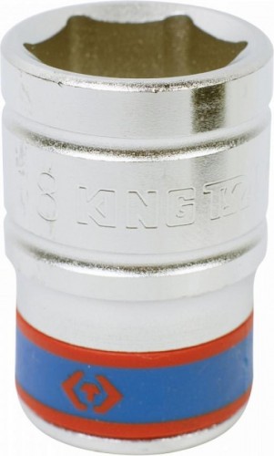 Головка шестигранная с посадкой 1/2" KING TONY 433518М 18 мм 433518M