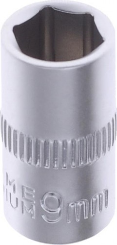 Головка шестигранная с посадкой 1/4" AV Steel AV-500009 9,0 мм