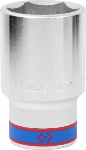 Головка шестигранная с посадкой 3/4" KING TONY 623541M 41 мм, глубокая