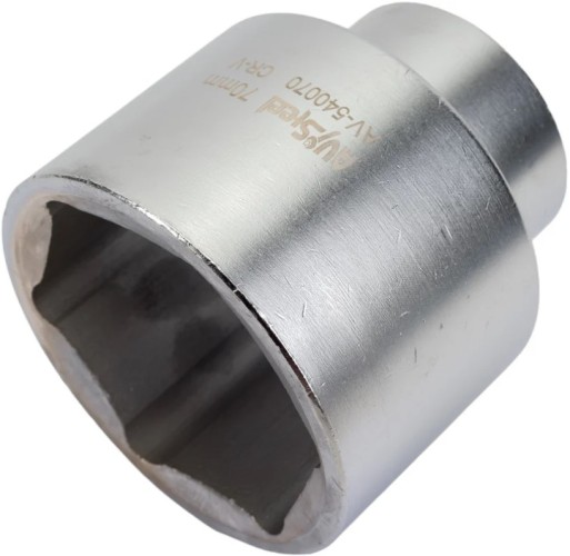 Головка шестигранная с посадкой 1" AV Steel AV-540070 70 мм