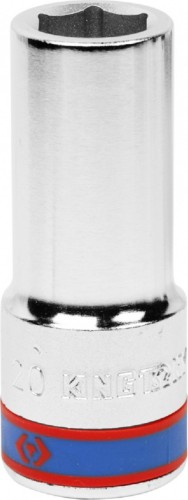 Головка шестигранная с посадкой 3/4" KING TONY 623520M 20 мм, глубокая