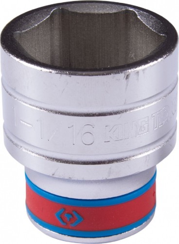 Головка шестигранная с посадкой 1/2" KING TONY 433534S 1-1/16"