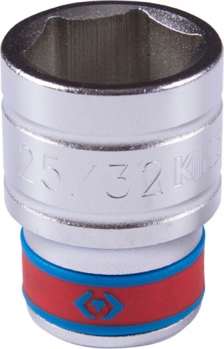 Головка шестигранная с посадкой KING TONY 433525S 1/2", 25/32"