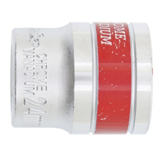 Головка шестигранная с посадкой 1/2" MATRIX 13124 24 мм, CrV