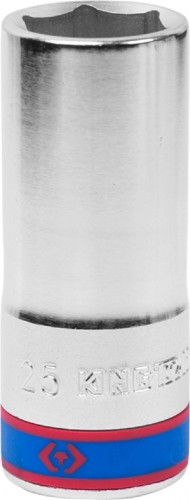 Головка шестигранная с посадкой 3/4" KING TONY 623525M 25 мм, глубокая