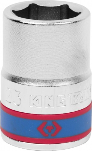 Головка шестигранная с посадкой 3/4" KING TONY 633523M 23 мм