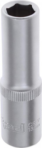 Головка шестигранная с посадкой 1/2" AV Steel AV-520213 13 мм глубокая