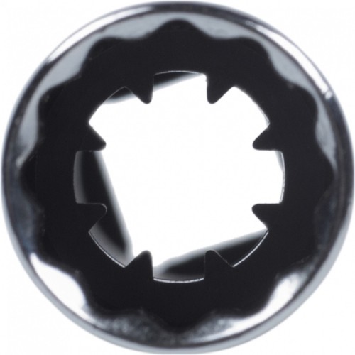 Головка шестигранная с посадкой 3/8" KING TONY 36C014 свечная 14 мм, l=90 мм, резиновый фиксатор - изображение 2