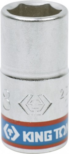 Головка шестигранная с посадкой 1/4" KING TONY 233508М 8 мм 233508M