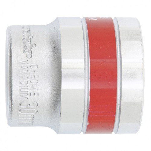 Головка шестигранная с посадкой 1/2" MATRIX 13130 30 мм, CrV