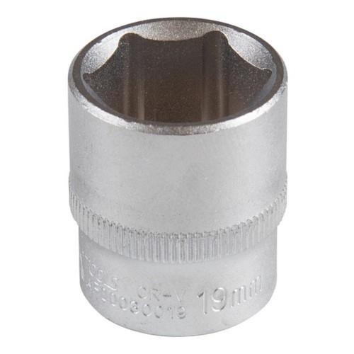 Головка шестигранная с посадкой 3/8" AFFIX AF00030019 торцевая стандартная 19 мм