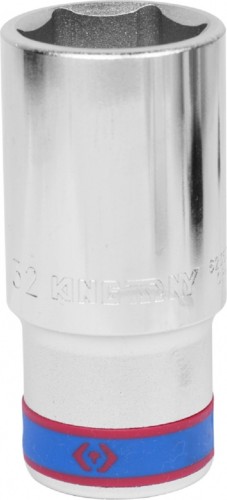 Головка шестигранная с посадкой 3/4" KING TONY 623532M 32 мм, глубокая