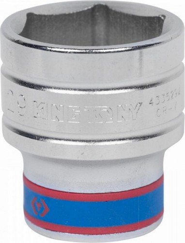 Головка шестигранная с посадкой 1/2" KING TONY 433529М 29 мм 433529M