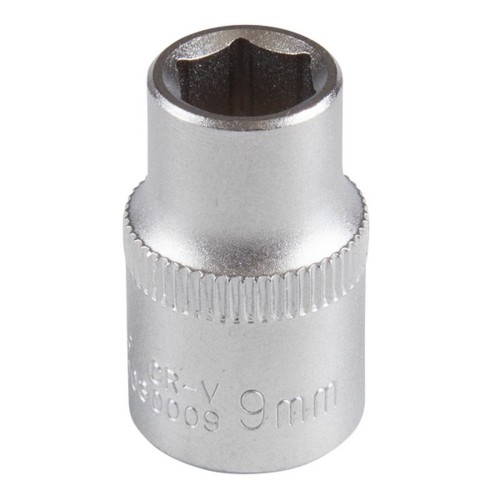 Головка шестигранная с посадкой 3/8" AFFIX AF00030009 торцевая стандартная 9 мм