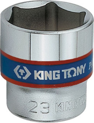 Головка шестигранная с посадкой 3/8" KING TONY 333514М 14 мм 333514M