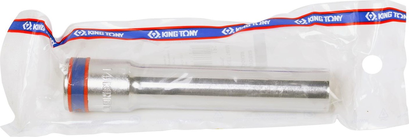 Головка шестигранная с посадкой 1/2" KING TONY 425514M 14 мм глубокая - изображение 3