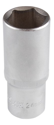 Головка шестигранная с посадкой 1/2" AFFIX AF00140024 торцевая глубокая 24 мм