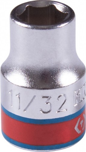 Головка шестигранная с посадкой 3/8" KING TONY 333515S 15/32"