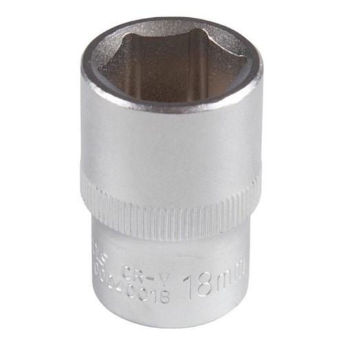 Головка шестигранная с посадкой 1/2" AFFIX AF00040018 торцевая стандартная 18 мм