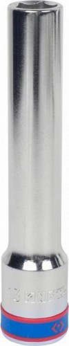 Головка шестигранная с посадкой 1/2" KING TONY 425513M 13 мм глубокая