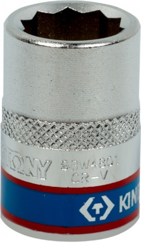 Головка шестигранная с посадкой 1/2" KING TONY 9BW4801 торцевая 20 мм, 10-лучевая, для задних рычагов hon