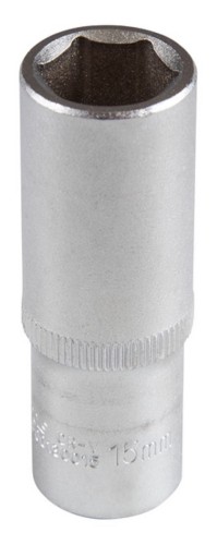 Головка шестигранная с посадкой 3/8" AFFIX AF00130015 торцевая глубокая 15 мм