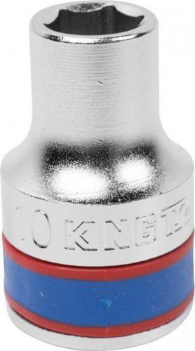 Головка шестигранная с посадкой 1/2" KING TONY 433510М 10 мм 433510M