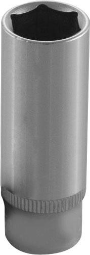 Головка шестигранная с посадкой 3/8" JONNESWAY S04HD2112 глубокая 1/4"DR, 12 мм 048007