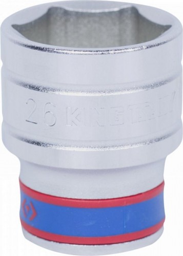 Головка шестигранная с посадкой 1/2" KING TONY 433526М 26 мм 433526M
