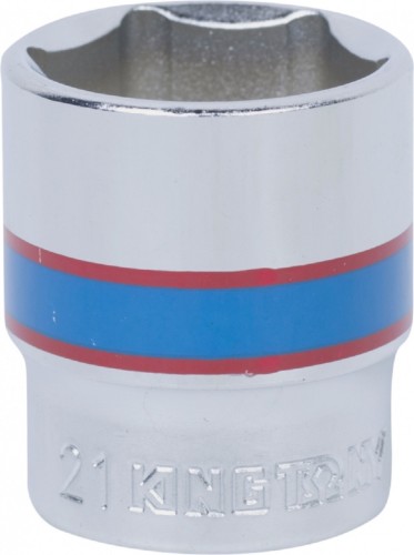 Головка шестигранная с посадкой 3/8" KING TONY 333521М 21 мм 333521M