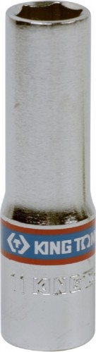 Головка шестигранная с посадкой 3/8" KING TONY 323511М 11 мм глубокая 323511M