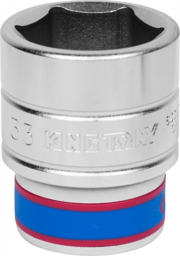 Головка шестигранная с посадкой 3/4" KING TONY 633533М 33 мм 633533M