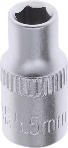 Головка шестигранная с посадкой 1/4" AV Steel AV-500055 5,5 мм