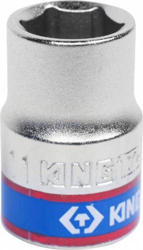 Головка шестигранная с посадкой 3/8" KING TONY 333511М 11 мм 333511M
