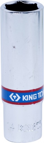 Головка шестигранная с посадкой 3/8" KING TONY 323514М 14 мм глубокая 323514M