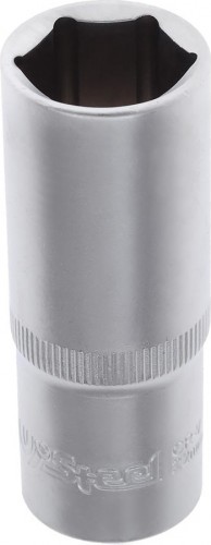 Головка шестигранная с посадкой 1/2" AV Steel AV-520222 22 мм глубокая
