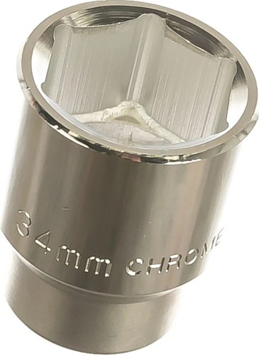 Головка шестигранная с посадкой 3/4" BERGER BG2102 34мм