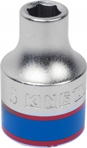 Головка шестигранная с посадкой 3/8" KING TONY 333506М 6 мм 333506M
