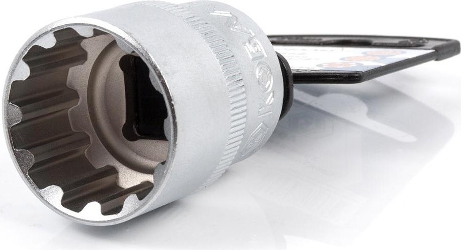 Головка SPLINE Кобальт 643-668 торцевая универсальная 1/2", 24 мм, cr-v - изображение 2