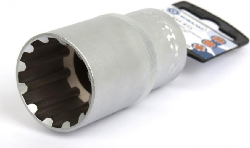 Головка SPLINE Кобальт 643-873 торцевая глубокая универсальная 1/2", 32 мм, cr-v - изображение 2